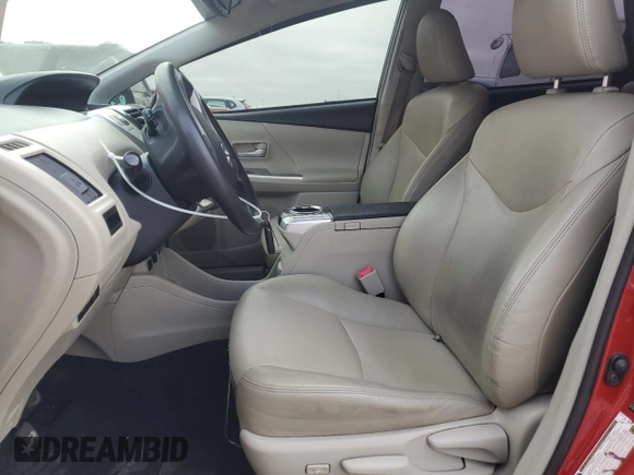 2012 Toyota Prius Two with VIN JTDZN3EU6C3067422, listed as a Copart auction lot 54161565 with 254,715 mi miles and Salvage Title. Bid and sale history available at DreamBid. Image 7.