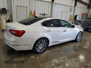 2014 Kia Cadenza Premium with VIN KNALN4D77E5148540, listed as a Copart auction lot 47878235 with 135,058 mi miles and Non Repairable. Bid and sale history available at carsss.com. Image 3.