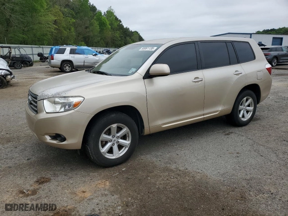 2008 Toyota Highlander with VIN JTEES41AX82075010, listed as a Copart auction lot 50061135 with 213,956 mi miles and Clean Title. Bid and sale history available at carsss.com. Image 1.