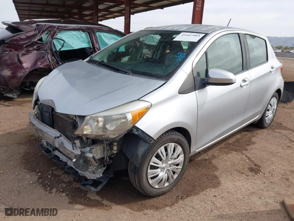 2014 Toyota Yaris L with VIN JTDKTUD34ED574709, listed as a IAAI auction lot 41607903 with 133,481 mi miles. Bid and sale history available at carsss.com. Image 18.