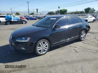 2017 Volkswagen Jetta SEL with VIN 3VWL17AJ7HM280127, listed as a Copart auction lot 64426655 with 61,658 mi miles and Salvage title. Bid and sale history available at DreamBid. Image 1.