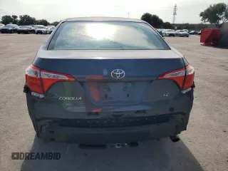 2016 Toyota Corolla L with VIN 2T1BURHE1GC744479, listed as a Copart auction lot 58803315 with 45,472 mi miles and Salvage title. Bid and sale history available at DreamBid. Image 6.