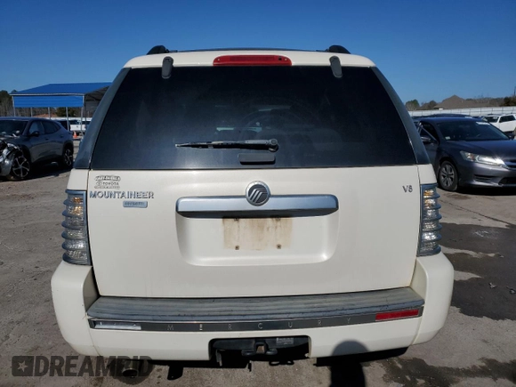 2008 Mercury Mountaineer Premier with VIN 4M2EU388X8UJ09585, listed as a Copart auction lot 87661155 with 162,918 mi miles and Salvage Title. Bid and sale history available at carsss.com. Image 6.