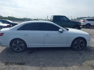 2018 Audi A4 Premium Plus with VIN WAULMAF48JA090847, listed as a IAAI auction lot 41389591 with 74,551 mi miles. Bid and sale history available at carsss.com. Image 13.