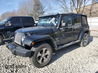 2018 Jeep Wrangler Unlimited Sahara z VIN 1C4BJWEG6JL899512, wystawiony jako Copart lot #45600145 z przebiegiem Nie podano mil oraz Szkoda całkowita • Salvage title. Historia ofert i sprzedaży dostępna na DreamBid. Obrazek 1.