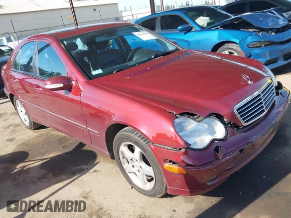 2001 Mercedes-Benz C 320 with VIN WDBRF64J11F068087, listed as a IAAI auction lot 42034193 with 144,752 mi miles and . Bid and sale history available at DreamBid. Image 1.