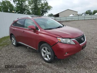 2012 Lexus RX 350 with VIN 2T2BK1BA8CC145341, listed as a Copart auction lot 60286815 with 261,879 mi miles and Clean title. Bid and sale history available at DreamBid. Image 4.