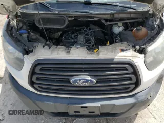 2017 Ford Transit Cargo with VIN 1FTBW3XG8HKA27569, listed as a Copart auction lot 41877665 with 207,932 mi miles and Salvage Title. Bid and sale history available at carsss.com. Image 12.