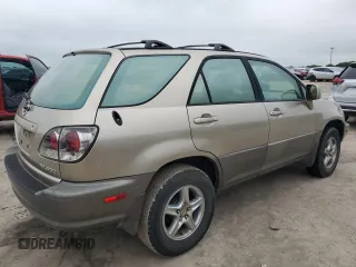 2001 Lexus RX 300 with VIN JTJGF10U110116229, listed as a Copart auction lot 55526465 with 172,679 mi miles and Clean Title. Bid and sale history available at carsss.com. Image 3.