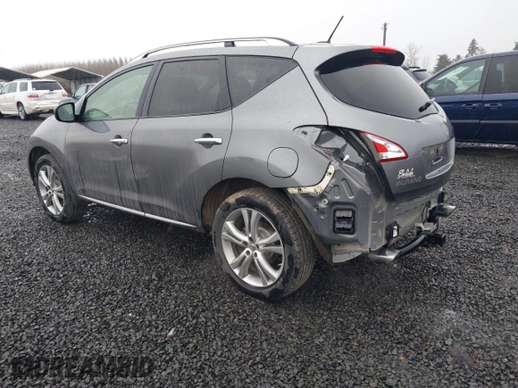 2014 Nissan Murano S with VIN JN8AZ1MW1EW501003, listed as a IAAI auction lot 41735826 with 127,338 mi miles. Bid and sale history available at carsss.com. Image 3.