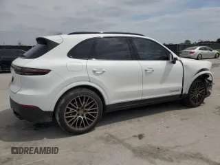 2023 Porsche Cayenne with VIN WP1AA2AY9PDA03207, listed as a Copart auction lot 54134635 with 19,526 mi miles and Salvage title. Bid and sale history available at DreamBid. Image 3.