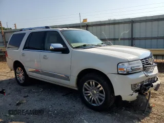 2008 Lincoln Navigator with VIN 5LMFU28598LJ00255, listed as a Copart auction lot 62189995 with 238,029 mi miles and Salvage title. Bid and sale history available at DreamBid. Image 4.