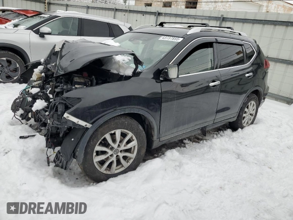 2020 Nissan Rogue SV with VIN KNMAT2MT4LP539261, listed as a Copart auction lot 43737855 with Not Provided miles and Non Repairable. Bid and sale history available at carsss.com. Image 1.