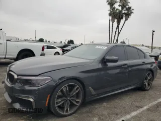 2019 BMW 5 Series M550i xDrive с VIN WBAJB9C59KB287501, выставлен на аукционе Copart как лот 59732425 с пробегом 74 345 миль миль и Списание • Salvage title. История ставок и продаж доступна на DreamBid. Изображение 1.