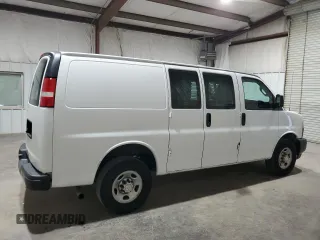 2022 Chevrolet Express Cargo Van with VIN 1GCWGAFP8N1259529, listed as a Copart auction lot 52356835 with 255,960 mi miles and Clean Title. Bid and sale history available at carsss.com. Image 3.
