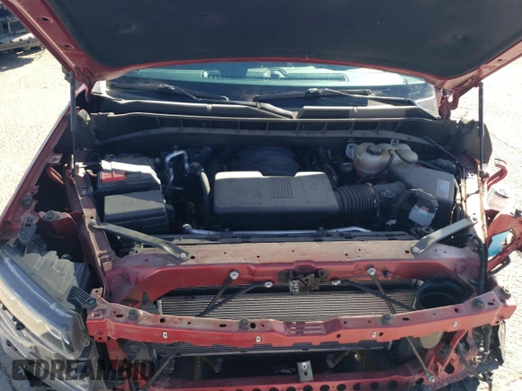 2021 Chevrolet Silverado 1500 LT with VIN 3GCUYDED5MG246654, listed as a Copart auction lot 43061635 with 34,916 mi miles and Salvage Title. Bid and sale history available at DreamBid. Image 12.
