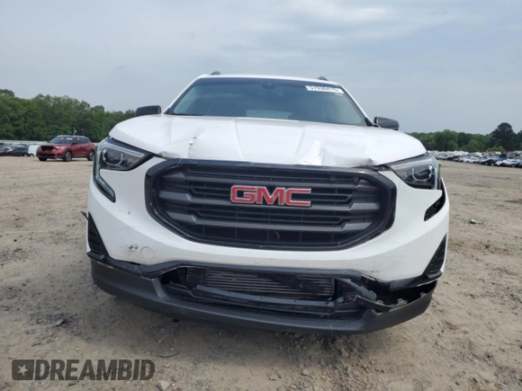 2020 GMC Terrain SLE with VIN 3GKALMEV8LL139327, listed as a Copart auction lot 57036415 with 61,130 mi miles and Salvage title. Bid and sale history available at DreamBid. Image 5.