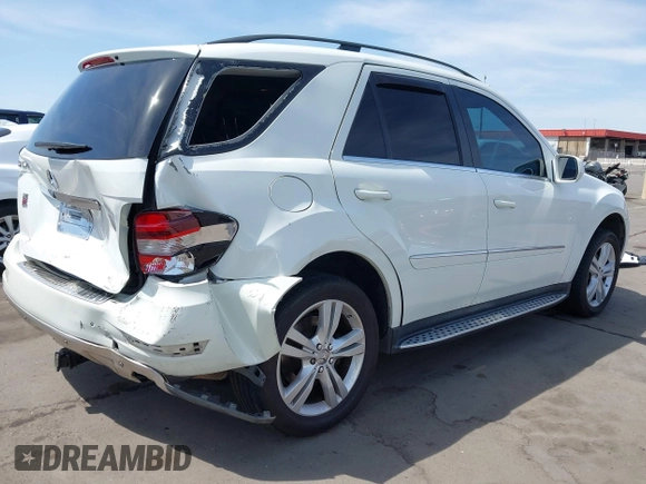 2010 Mercedes-Benz M 350 with VIN 4JGBB5GBXAA591503, listed as a IAAI auction lot 41970139 with 190,453 mi miles and . Bid and sale history available at DreamBid. Image 4.