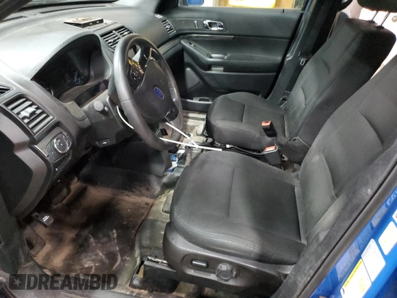 2019 Ford Police Interceptor Utility z VIN 1FM5K8AT1KGB15722, wystawiony jako Copart lot #55945175 z przebiegiem 100 512 mil mil oraz Czysty tytuł • Clean title. Historia ofert i sprzedaży dostępna na DreamBid. Obrazek 7.