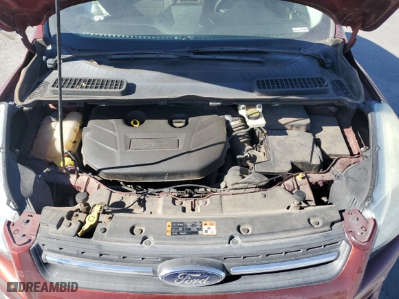 2014 Ford Escape SE with VIN 1FMCU0G96EUC59416, listed as a Copart auction lot 42413195 with 87336 miles and Salvage Title. Bid and sale history available at carsss.com. Image 12.