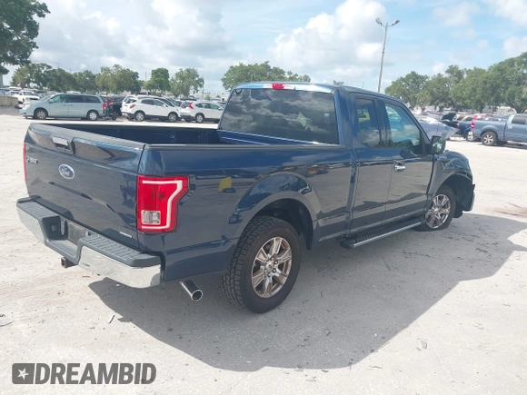 2016 Ford F-150 XL with VIN 1FTEX1C8XGFA43695, listed as a IAAI auction lot 42635928 with 47,119 mi miles and . Bid and sale history available at DreamBid. Image 4.