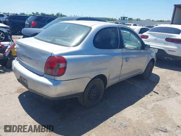 2000 Toyota ECHO z VIN JTDAT1234Y5016760, wystawiony jako IAAI lot #41974124 z przebiegiem 188 323 mil mil oraz . Historia ofert i sprzedaży dostępna na DreamBid. Obrazek 4.
