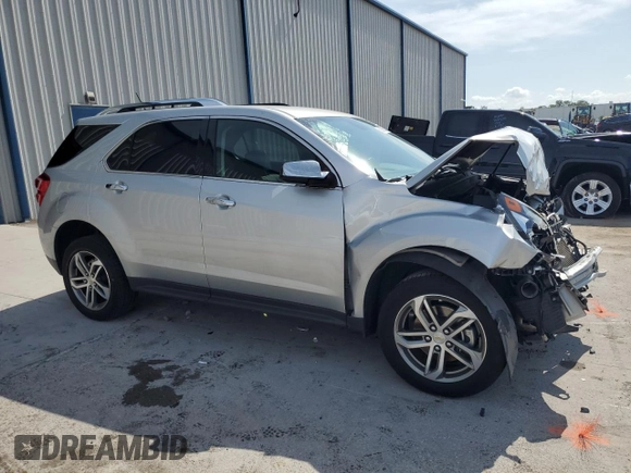 2017 Chevrolet Equinox Premier with VIN 2GNALDEK2H1518843, listed as a Copart auction lot 50870555 with 98,594 mi miles and Salvage Title. Bid and sale history available at DreamBid. Image 4.