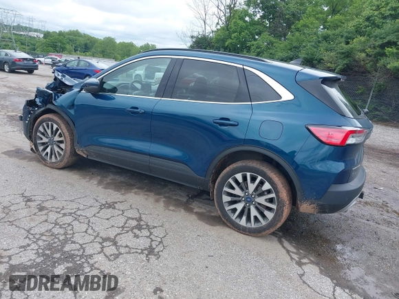 2020 Ford Escape Titanium с VIN 1FMCU9J92LUC16654, выставлен на аукционе IAAI как лот 42369259 с пробегом 73 515 миль миль и . История ставок и продаж доступна на DreamBid. Изображение 3.
