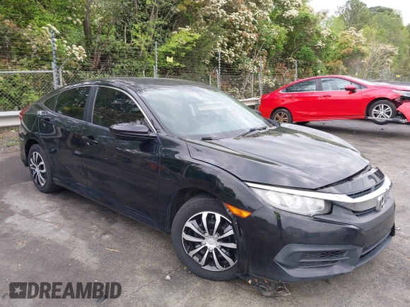 2016 Honda Civic Sedan LX with VIN 19XFC2F58GE098941, listed as a IAAI auction lot 42027734 with 155,677 mi miles. Bid and sale history available at carsss.com. Image 1.