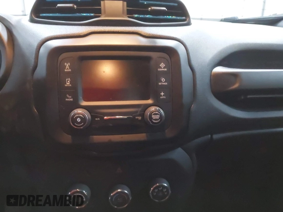 2018 Jeep Renegade Sport with VIN ZACCJBAB8JPG63818, listed as a IAAI auction lot 41749587 with 103,448 mi miles and . Bid and sale history available at DreamBid. Image 13.
