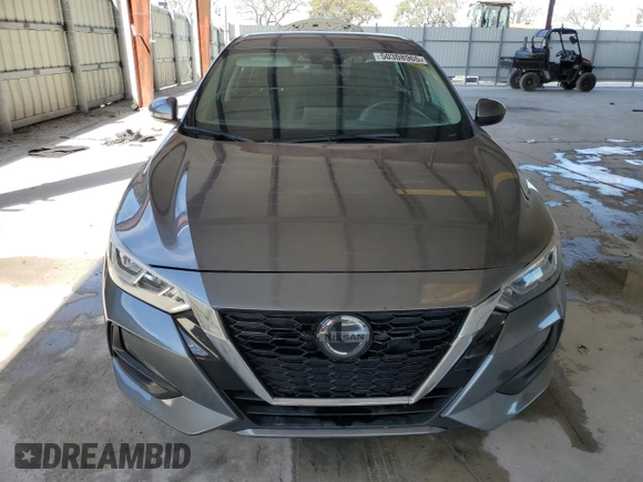 2022 Nissan Sentra SV with VIN 3N1AB8CV6NY241212, listed as a Copart auction lot 50308965 with 50,822 mi miles and Salvage Title. Bid and sale history available at carsss.com. Image 5.