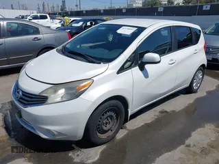 2014 Nissan Note SV with VIN 3N1CE2CP1EL416154, listed as a IAAI auction lot 41978092 with 127,164 mi miles and . Bid and sale history available at DreamBid. Image 2.