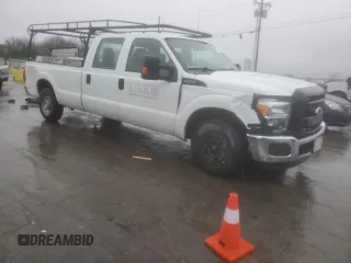 2014 Ford F-250 XL with VIN 1FT7W2A6XEEA57568, listed as a Copart auction lot 44925355 with 184,005 mi miles and Salvage title. Bid and sale history available at DreamBid. Image 4.