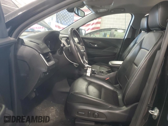 2022 GMC Terrain SLT with VIN 3GKALPEV1NL311962, listed as a Copart auction lot 50881925 with 57,224 mi miles and Salvage Title. Bid and sale history available at carsss.com. Image 7.