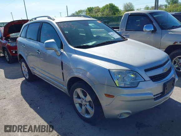 2014 Chevrolet Captiva Sport LT with VIN 3GNAL3EK7ES674757, listed as a IAAI auction lot 42239453 with 108,159 mi miles and . Bid and sale history available at DreamBid. Image 1.