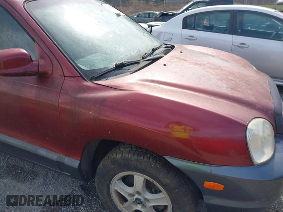 2003 Hyundai Santa Fe GLS with VIN KM8SC13E43U526945, listed as a IAAI auction lot 41847683 with 180,986 mi miles. Bid and sale history available at carsss.com. Image 13.