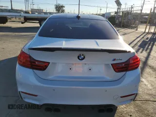 2015 BMW M4 with VIN WBS3R9C50FK331570, listed as a Copart auction lot 80739684 with 84,367 mi miles and Salvage Title. Bid and sale history available at carsss.com. Image 6.