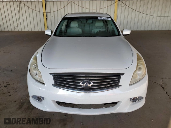 2012 Infiniti G37 Sedan Journey with VIN JN1CV6AP5CM931056, listed as a Copart auction lot 87063344 with 194,289 mi miles and Salvage Title. Bid and sale history available at carsss.com. Image 5.