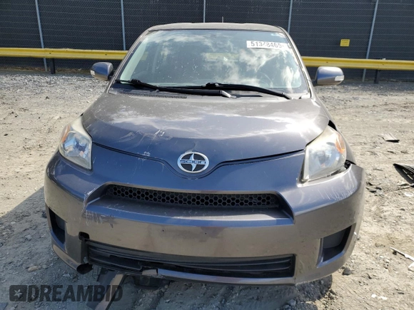 2013 Scion xD with VIN JTKKUPB40D1029237, listed as a Copart auction lot 51348465 with 167,489 mi miles and Salvage Title. Bid and sale history available at carsss.com. Image 5.