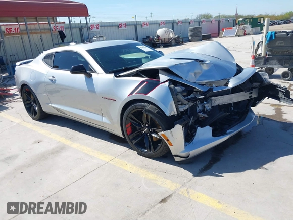 2018 Chevrolet Camaro 2SS with VIN 1G1FH1R78J0124441, listed as a IAAI auction lot 41801315 with 53,937 mi miles and . Bid and sale history available at DreamBid. Image 1.