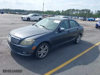 2008 Mercedes-Benz C-Class 3.0L Sport with VIN WDDGF54X48F052635, listed as a IAAI auction lot 42098349 with 256,289 mi miles. Bid and sale history available at carsss.com. Image 2.