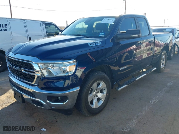2023 Ram 1500 Lone Star with VIN 1C6RREBT7PN516149, listed as a IAAI auction lot 41490816 with 8,467 mi miles. Bid and sale history available at carsss.com. Image 18.