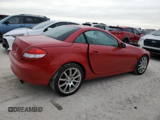 2005 Mercedes-Benz SLK-Class with VIN WDBWK56F45F061321, listed as a Copart auction lot 76955764 with Not Provided miles and Salvage Title. Bid and sale history available at carsss.com. Image 3.