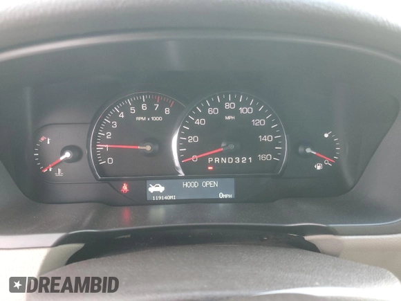 2007 Cadillac DTS Performance with VIN 1G6KD57997U191308, listed as a Copart auction lot 89203145 with 119,140 mi miles and Salvage Title. Bid and sale history available at carsss.com. Image 9.