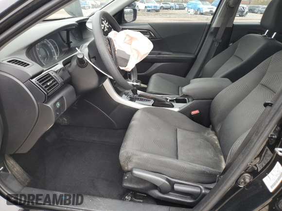2017 Honda Accord Sedan LX with VIN 1HGCR2F37HA299798, listed as a Copart auction lot 52723705 with 84,637 mi miles and Salvage Title. Bid and sale history available at carsss.com. Image 7.