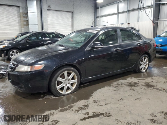 2005 Acura TSX with VIN JH4CL968X5C008665, listed as a Copart auction lot 58088355 with 202,299 mi miles and Salvage title. Bid and sale history available at DreamBid. Image 1.