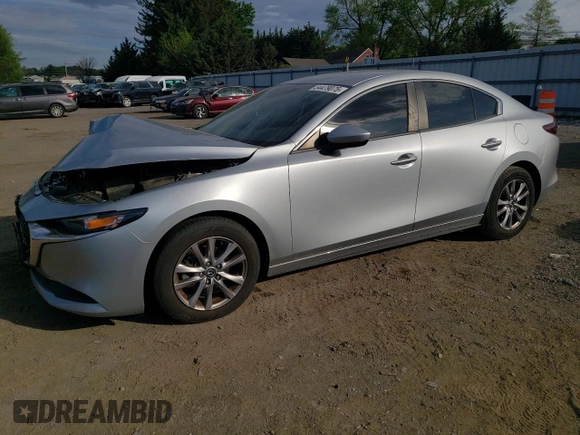 2019 Mazda 3 z VIN 3MZBPABL1KM113924, wystawiony jako Copart lot #54479075 z przebiegiem 116 948 mil mil oraz Szkoda całkowita • Salvage title. Historia ofert i sprzedaży dostępna na DreamBid. Obrazek 1.