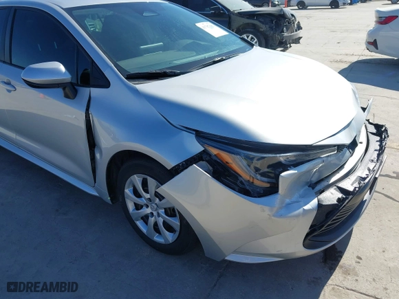 2023 Toyota Corolla LE with VIN 5YFB4MDE5PP077487, listed as a IAAI auction lot 41787681 with 19,831 mi miles. Bid and sale history available at carsss.com. Image 17.