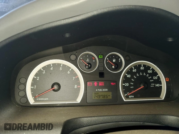 2006 Hyundai Santa Fe GLS with VIN KM8SC13D96U069724, listed as a Copart auction lot 47276545 with 149,785 mi miles and Salvage Title. Bid and sale history available at carsss.com. Image 9.
