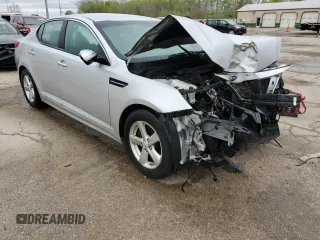 2014 Kia Optima LX z VIN 5XXGM4A73EG266544, wystawiony jako Copart lot #53988705 z przebiegiem 66 356 mil mil oraz Szkoda całkowita • Salvage title. Historia ofert i sprzedaży dostępna na DreamBid. Obrazek 4.